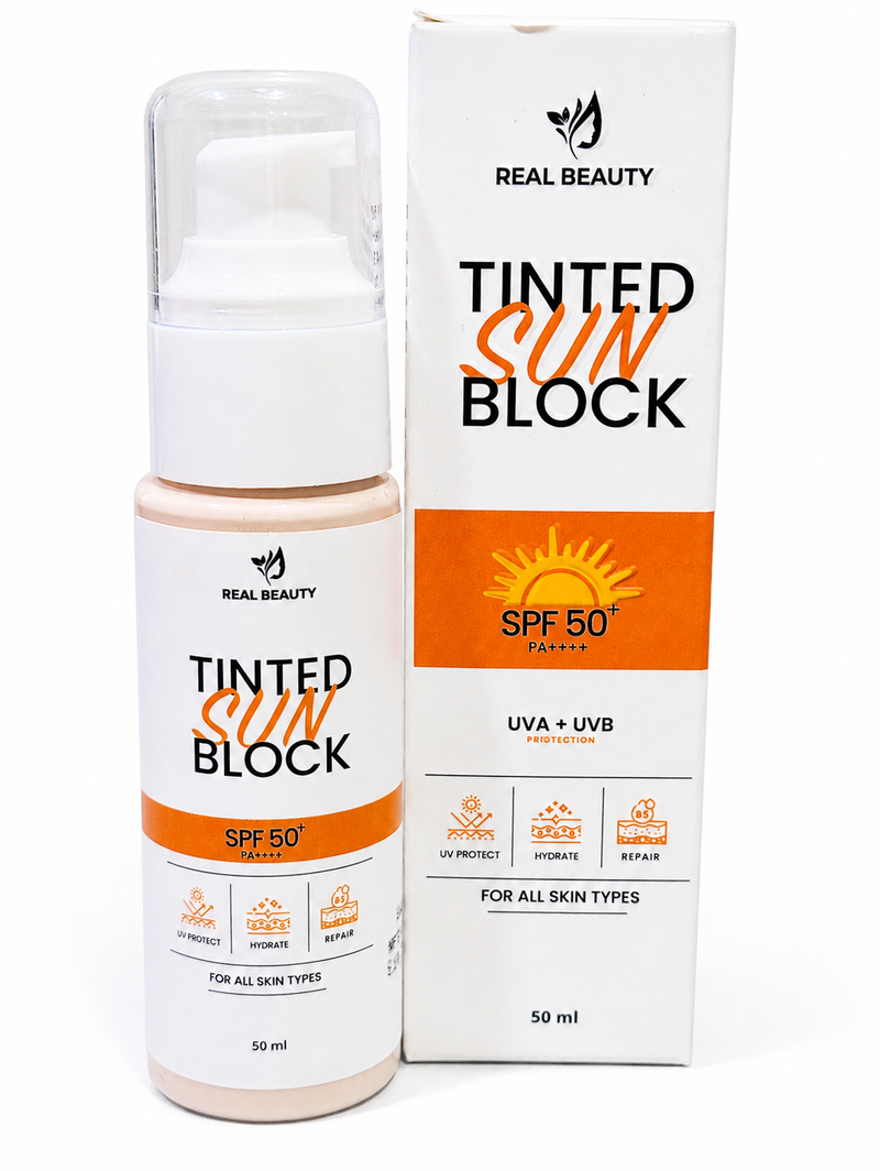 Tinted sunblock