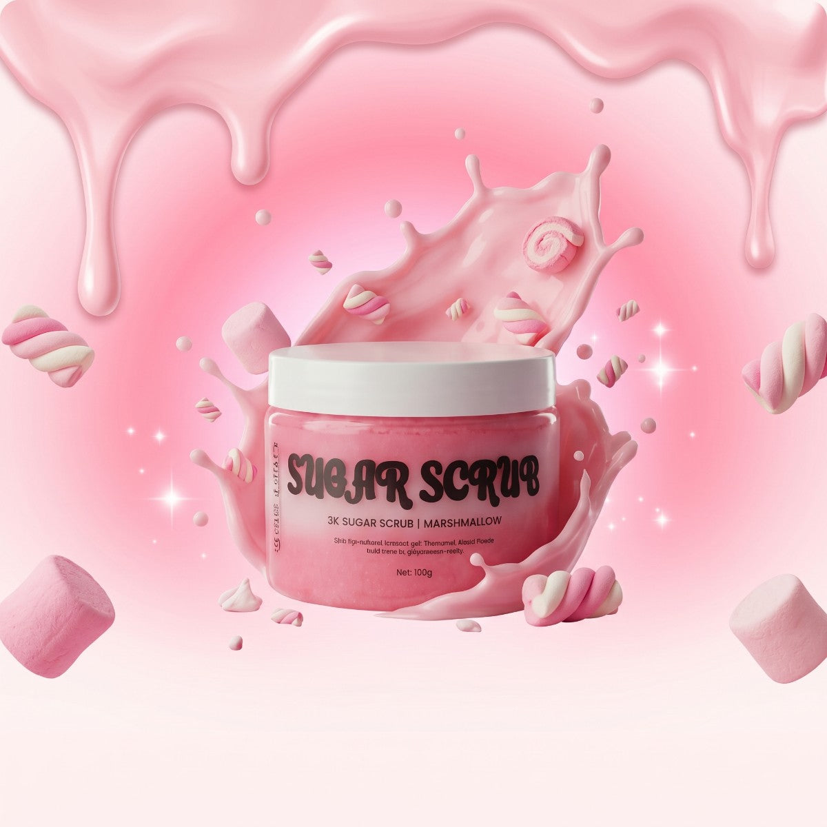 Marshmallow Scrub
