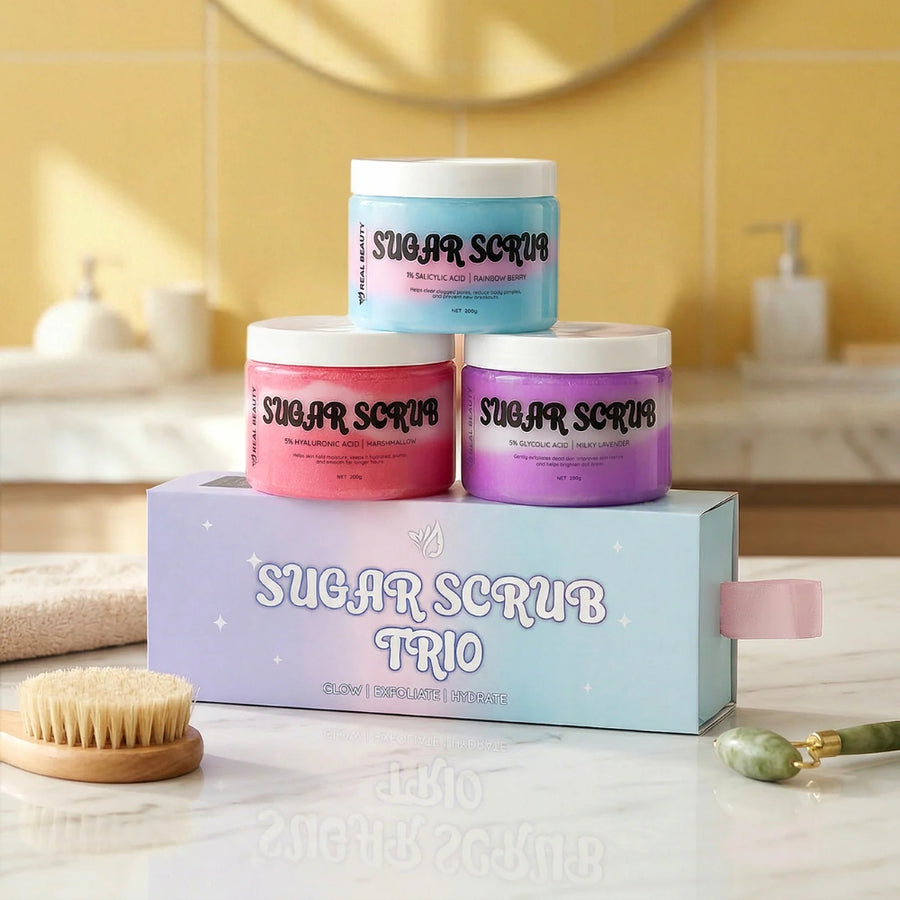 Sugar Scrub Trio
